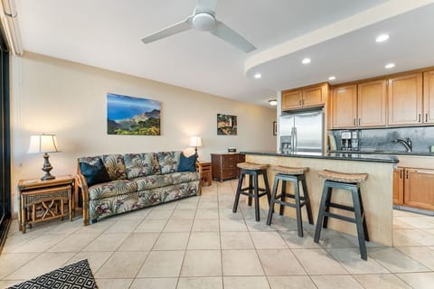 Queen-sized sofa-bed.