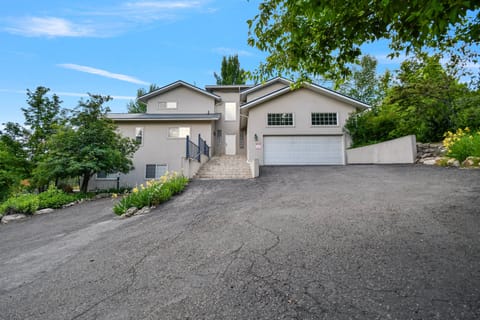 Front view of the home