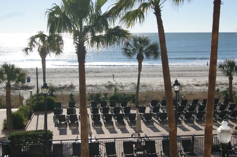 View from direct oceanfront balcony (looking straight)