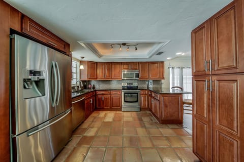 Newly remodeled kitchen