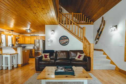 Main floor seating area