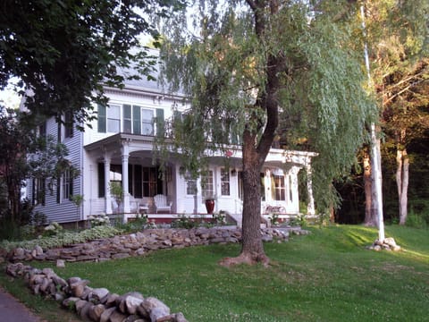 The Pickering House:  built in 1854 for a wealthy Deer Isle Family.