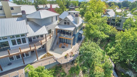 The view from the lake