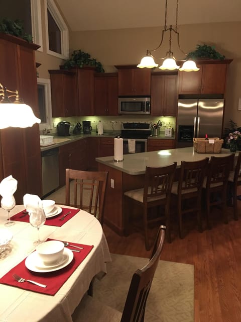 Fully equipped kitchen