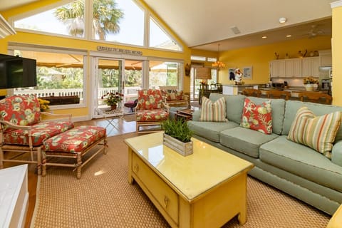 Inviting Open Living Room
