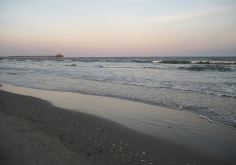 Cherry Grove sunset looking north