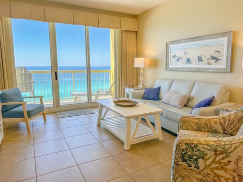 Breathtaking views from our spacious living room