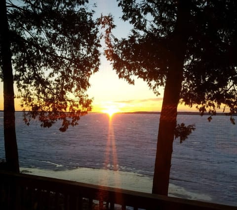 Early Morning View from Front Deck
Sunrise