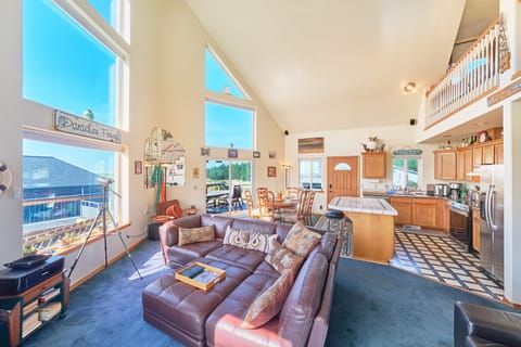 Lay back and relax and enjoy the view