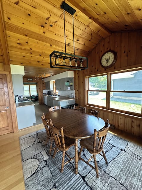 Dining Table for 8 (2 dining chairs not shown)