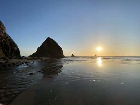 Picture taken from the Southern end of the beach