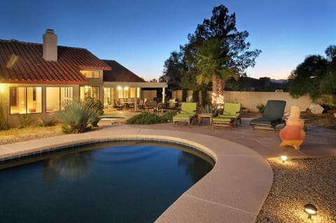 Backyard with Pool