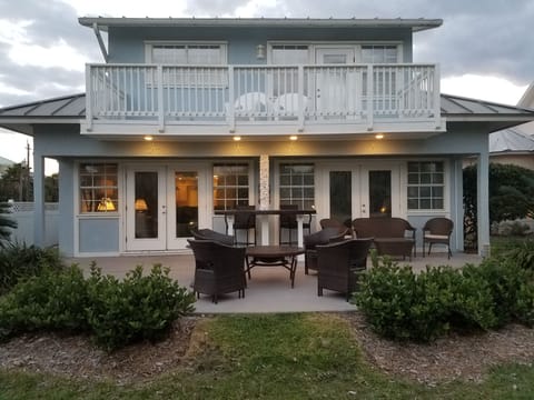 Large patio, perfect for relaxing.