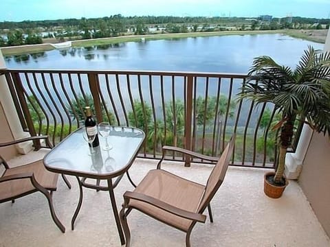 Balcony View of Lake Cay