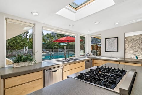 Cooking feels different when the view does most of the work.