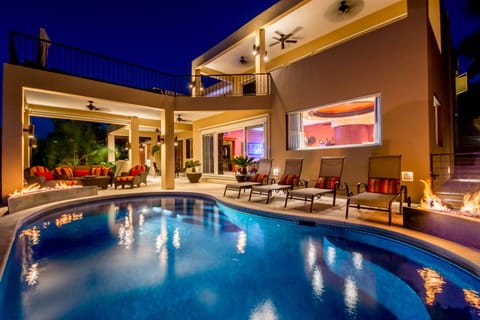 Pool, lower deck