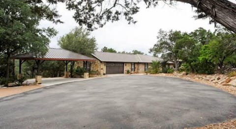 Front of Home with Carport