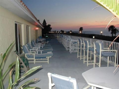 Watch Beautiful Sunset from Shared Balcony Deck