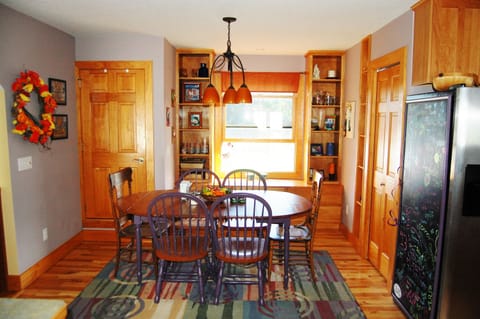 Dining Area with Table and Chairs