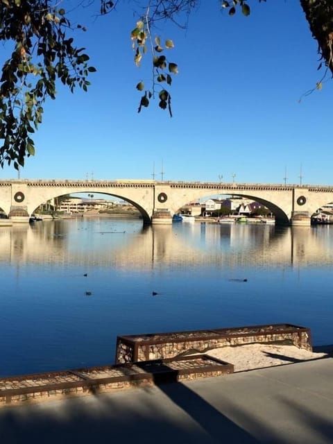 View of London Bridge.  Condo is just steps away!