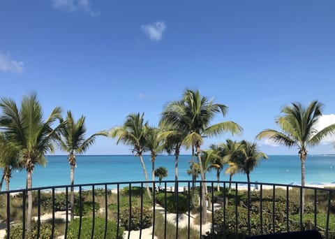 Our more expanded view from Villa 203 balcony in 2020
