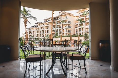 enjoy the large patio 