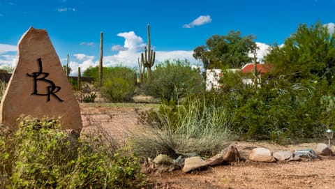 JRB Ranch on Dynamite, a desert landscape and lush backyard