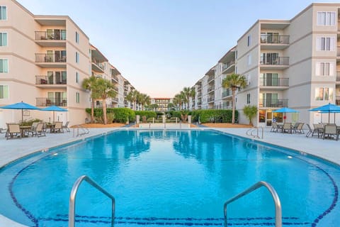 Pool area at The Beach Club at St. Simons