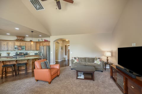 Open concept floorplan