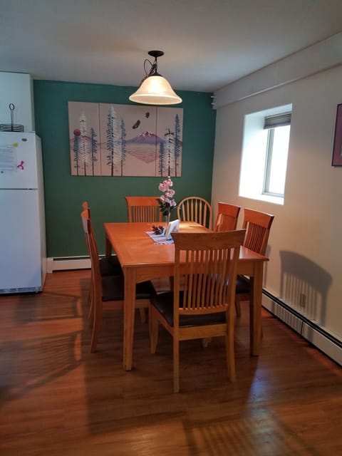 Dining area near kitchen