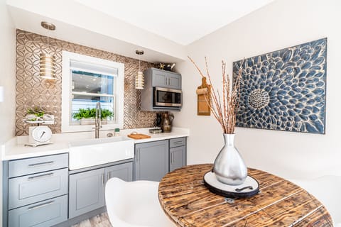 Guest cottage kitchenette