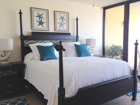 This is a bed suited for a Master! Brand new mattress and bedding. 
