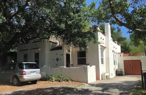 Historic home next to waterfront park.