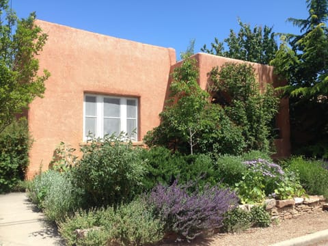 Front view of house from quiet street