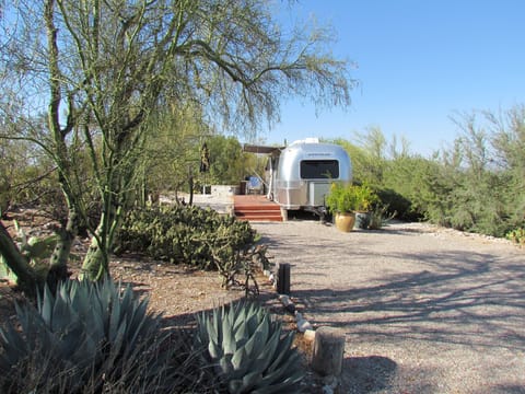 Charming desert setting. Private patio with grill and fire pit.
