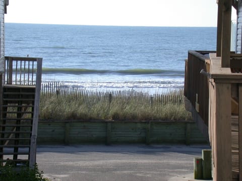 Ocean view from deck.