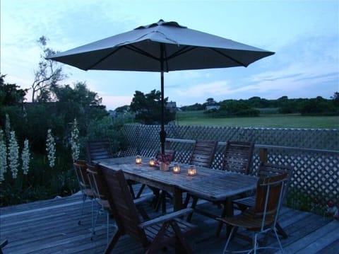 Private large deck with vast views, sunshine all day and quiet peaceful nights.