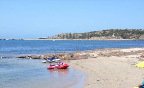 Take your boat or jet ski to the ramp nearby

