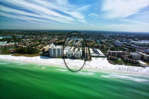 Crescent Arms Condo on Siesta Key's world famous powder white sand beach