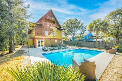 Backyard pool is perfect place to spend time with your family and friends