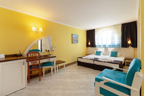 Junior Studio Suite, Balcony, Sea View | Desk, laptop workspace, soundproofing, iron/ironing board