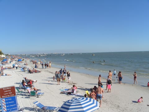 Sun loungers, beach towels