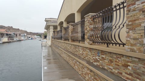south view of Canal 3 connecting to the river