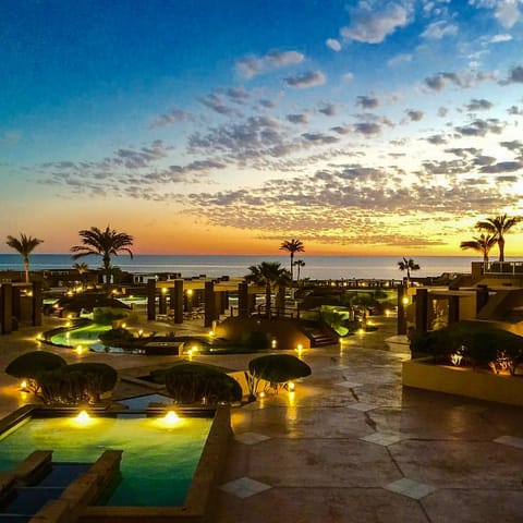 View of the Main Pool from our 4th Floor Balcony