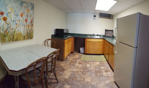 Lower level kitchenette