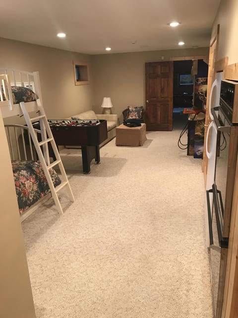 Basement with Two Additional Ovens, Fridge and Freezer