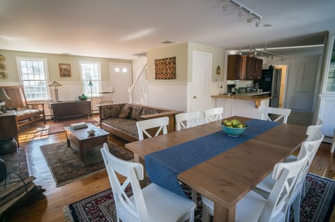 Open kitchen, dining and living areas means the whole family can be together.