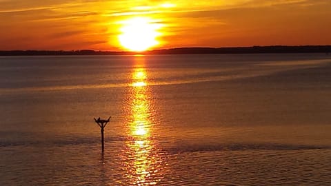 Sunrise from the deck