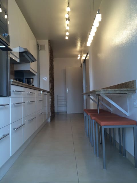 Kitchen view from the balcony