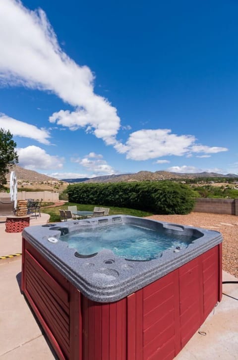 Hot Tub and Open Sky